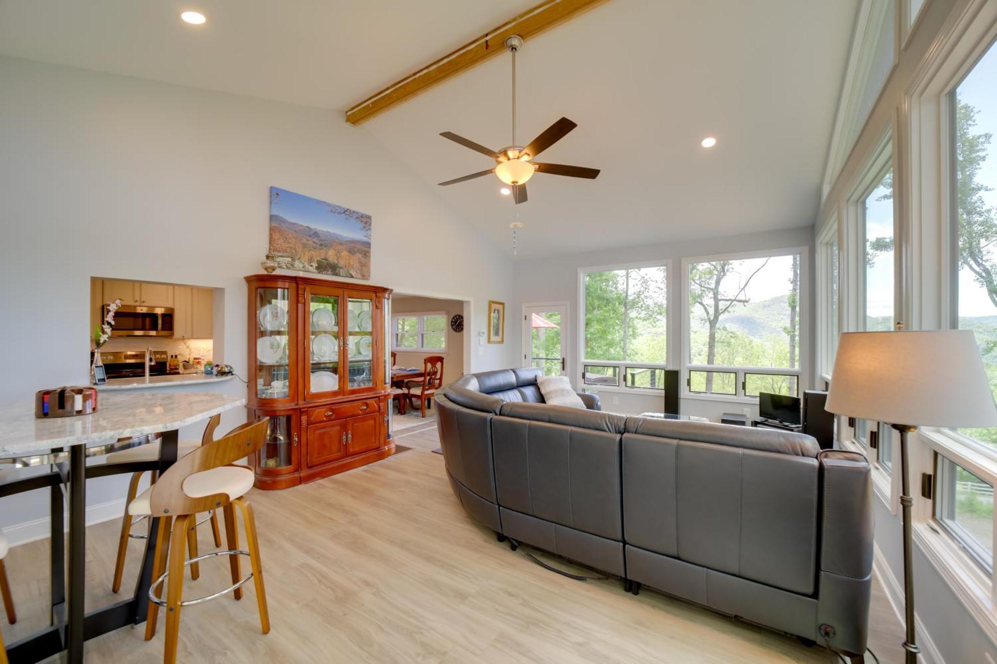 Вилла Remote Smoky Mtn Escape With Views And Trail Access! Cullowhee Экстерьер фото