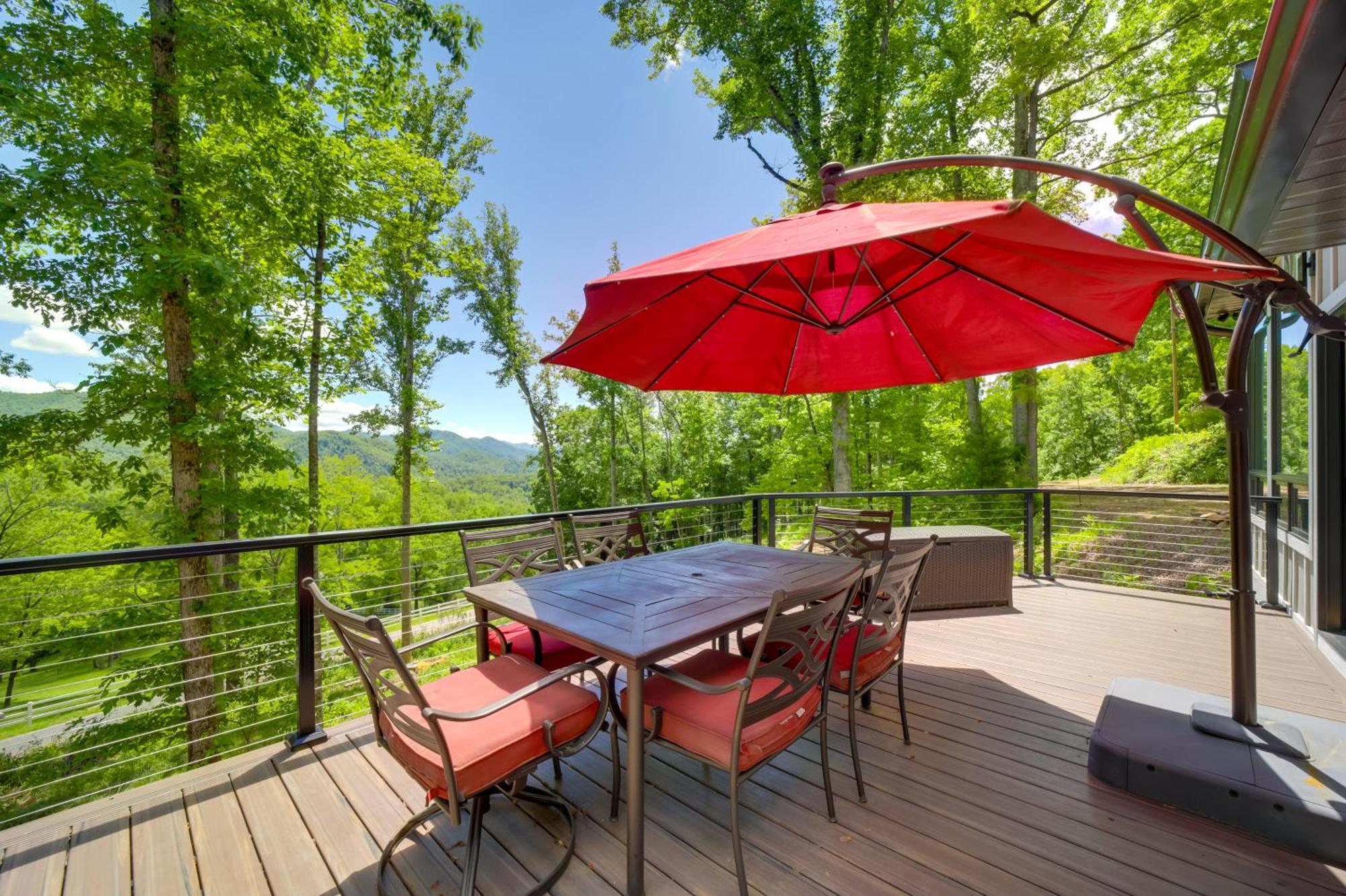 Вилла Remote Smoky Mtn Escape With Views And Trail Access! Cullowhee Экстерьер фото