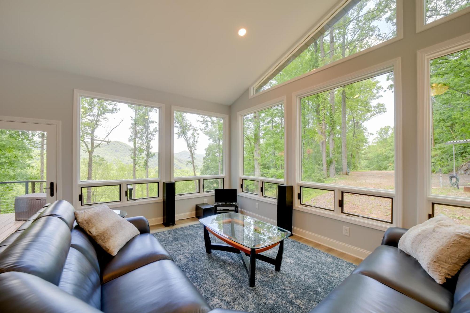 Вилла Remote Smoky Mtn Escape With Views And Trail Access! Cullowhee Экстерьер фото