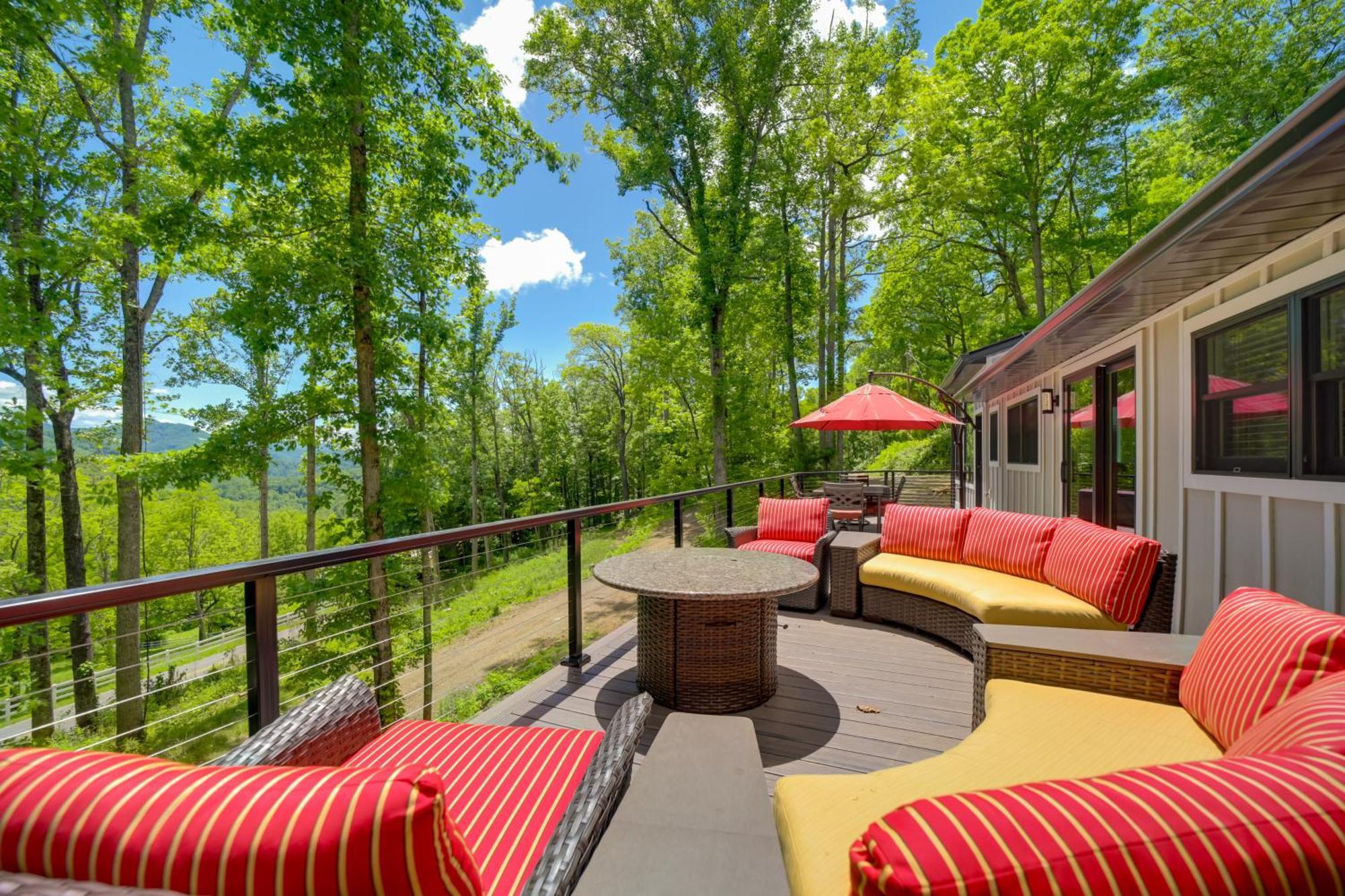 Вилла Remote Smoky Mtn Escape With Views And Trail Access! Cullowhee Экстерьер фото